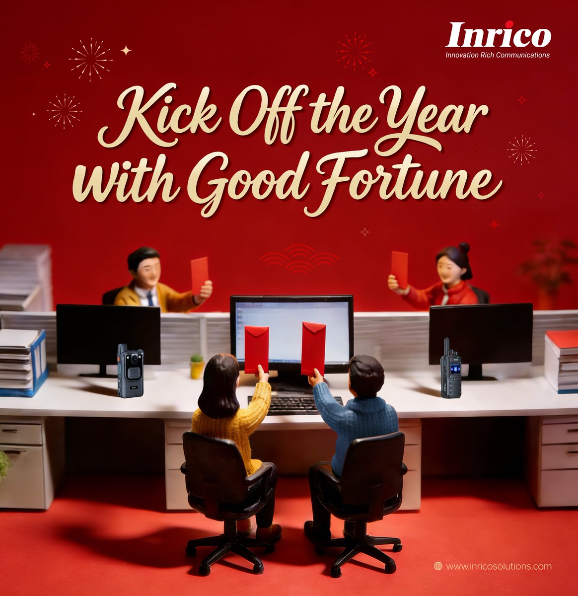 Back from Chinese New Year and ready for a new chapter.
🐎 As we step into the Year of the Horse, we move forward with strength, speed, and seamless connection.
Here's to a year of smoother collaboration and steady growth.

#Inrico #ChineseNewYear #YearOfTheHorse #PushToTalk #PoC