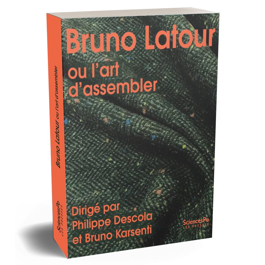 EditionsScpo's tweet image. #Climat #Anthropocene #Science #Philosophy #Ethnologie En librairie le 20 mars📚: « Bruno Latour ou l'art d'assembler », Philippe Descola (@cdf1530, @EHESS_fr), Bruno Karsenti (dir.) pressesdesciencespo.fr/fr/book/?gcoi=…