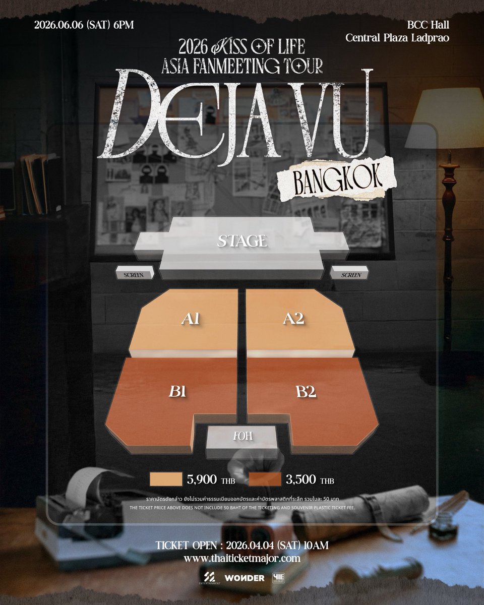 killuakuabutdee's tweet photo. รับกดบัตร #KIOF_DEJAVU_inBKK

ราคา 200฿/ใบ (ทุกโซน)

- ไม่มีมัดจำ กดได้ค่อยจ่ายค่ากดคับ
- ใช้ยูสลูกค้า + ลูกค้าเป็นคนจ่ายเอง

สอบถาม/จองคิว dm or line💌
(แอดไลน์หน้าไบโอคับ)

#KISSOFLIFE #키스오브라이프
#KIOF #KIOF_DEJAVU https://t.co/3rFHWiEP1I