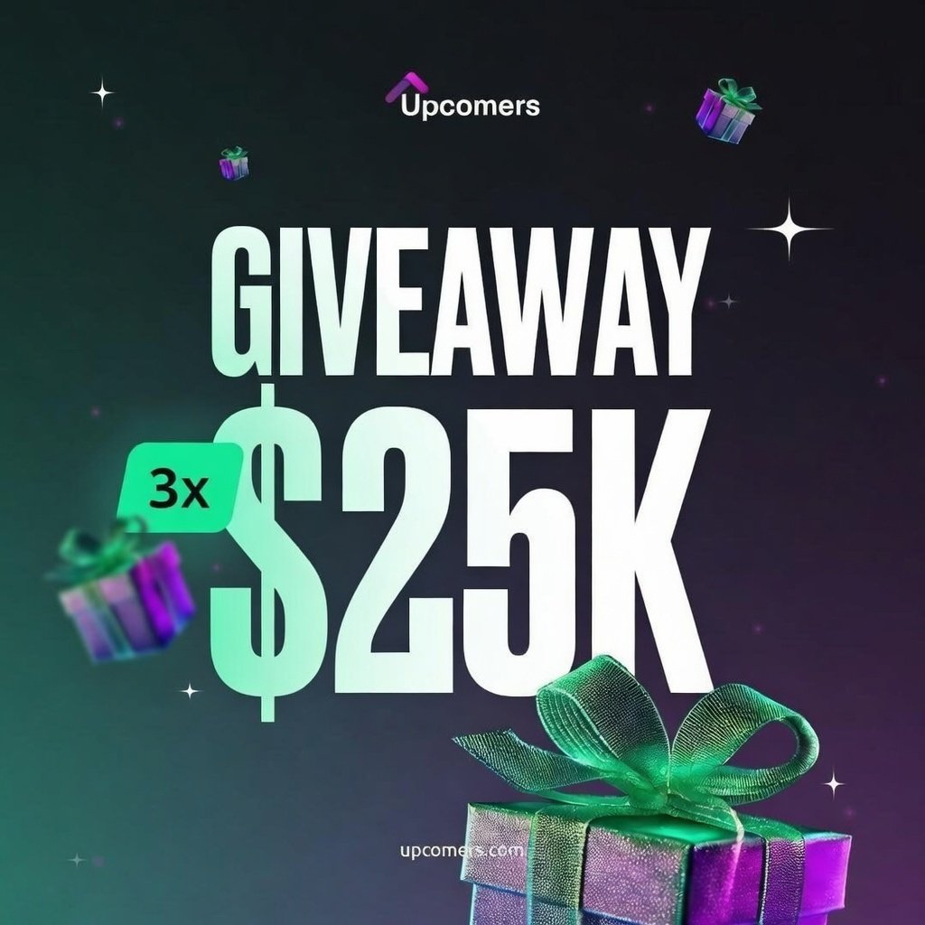 🚨 EPIC GIVEAWAY BLAST!

We're giving out 3 × $25,000 accounts to launch your ultimate trading adventure!

Entry is a breeze:

- Follow <a href="/upcomers_com/">UPCOMERS</a> and <a href="/jeraymi/">𝕁𝔼ℝ𝔸𝕐𝕄𝕀🍀</a>
- Like + Repost this banger
- Tag 3 pals in the comments who'd crush this win

Winners will be selected randomly and