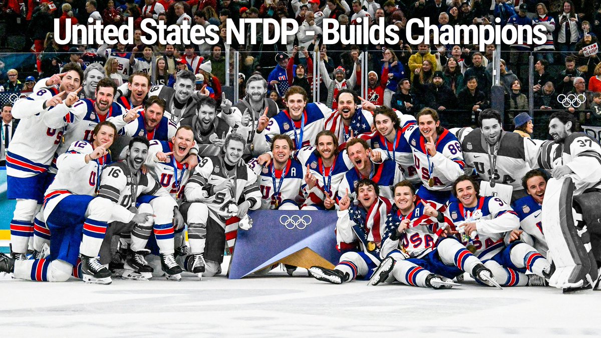 17/25 players on Team USA at the 2026 Olympics went through the United States National Team Development Program (NTDP):

• Started in 1996 as a way to localize young talent from across America onto the same team | iron sharpens iron.

• It wasn't easy to convince top-end