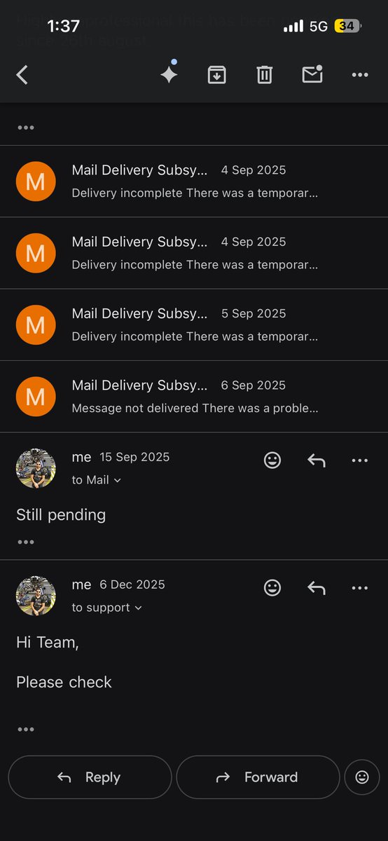 Anandanipunit's tweet photo. @Swiggy dear swiggy I’m fed up with your customer support. Please solve this for me. I had no option but to reach out to you here. This is going on since a year. https://t.co/XzbZyX6xNd