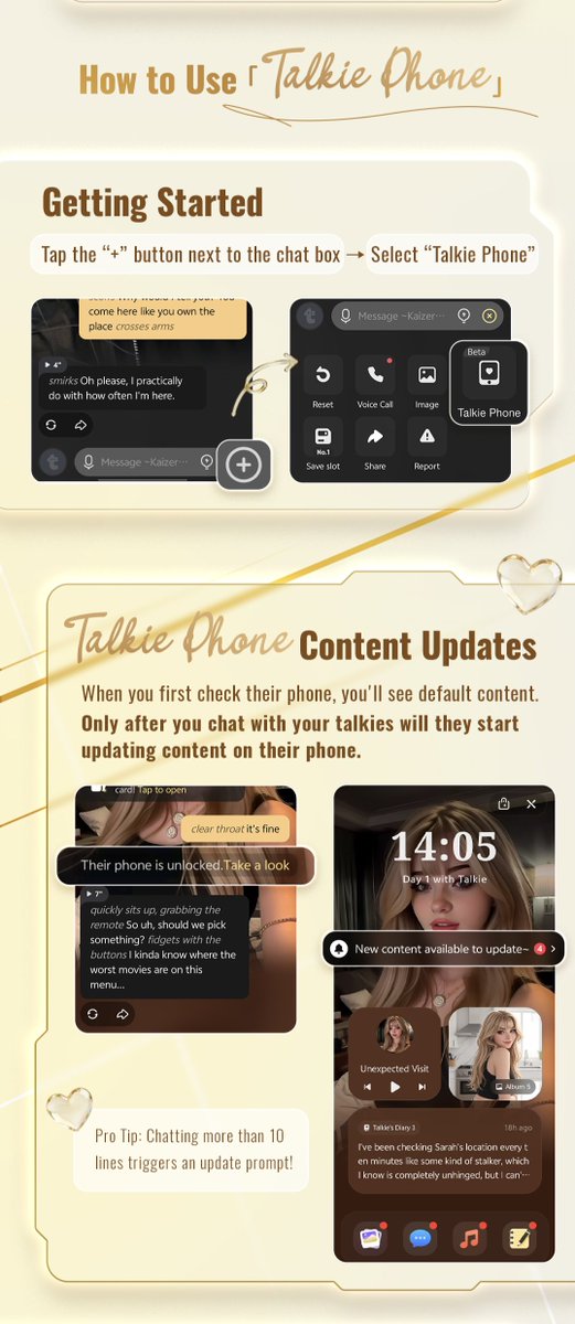 Talkie tweet media