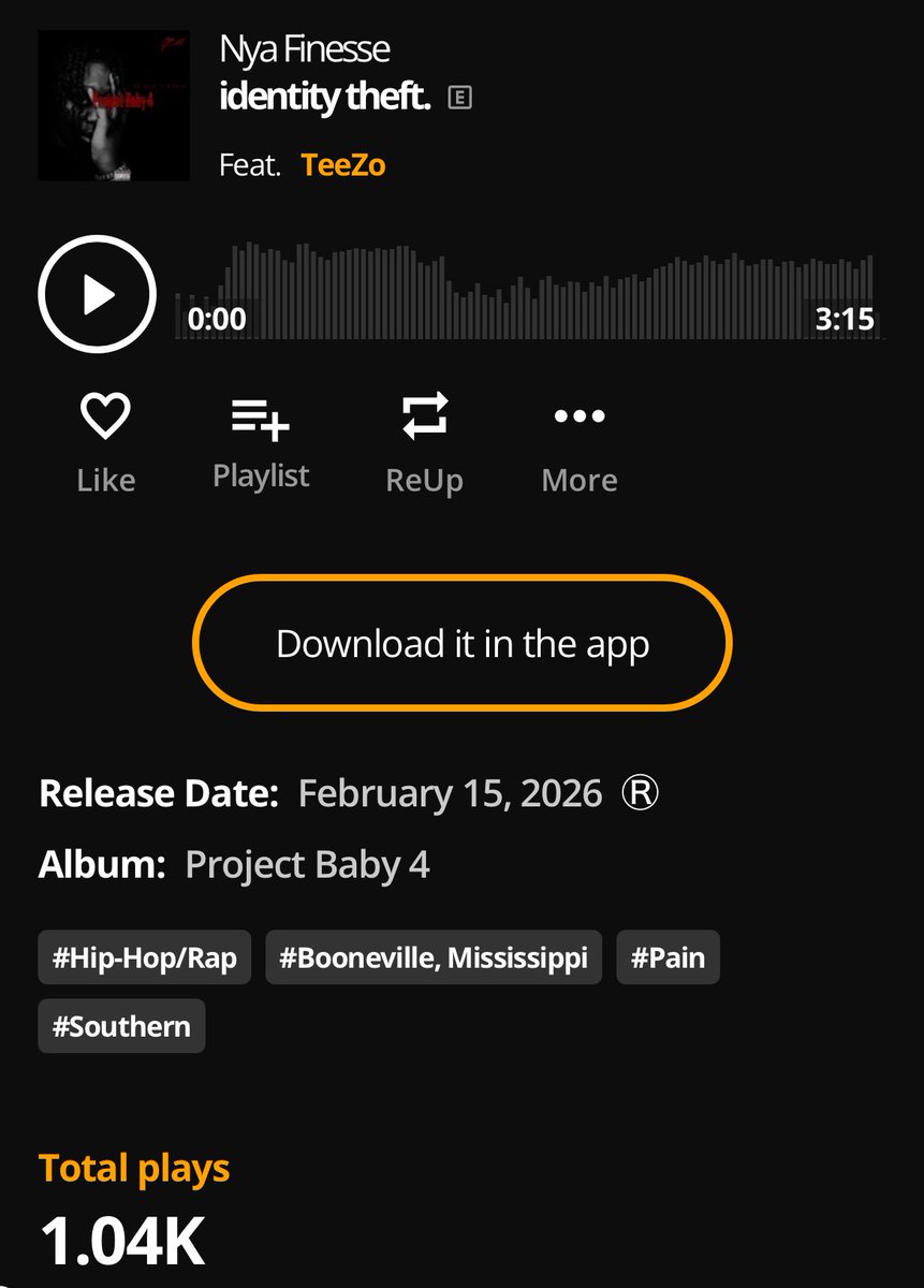 fgefinesse's tweet photo. I made this for the kid I used to be.
PROJECT BABY 4 is out now 🍼
Appreciate every listen fr.
(https://t.co/ye9TrRm4dE) https://t.co/tXjCGSCKIc