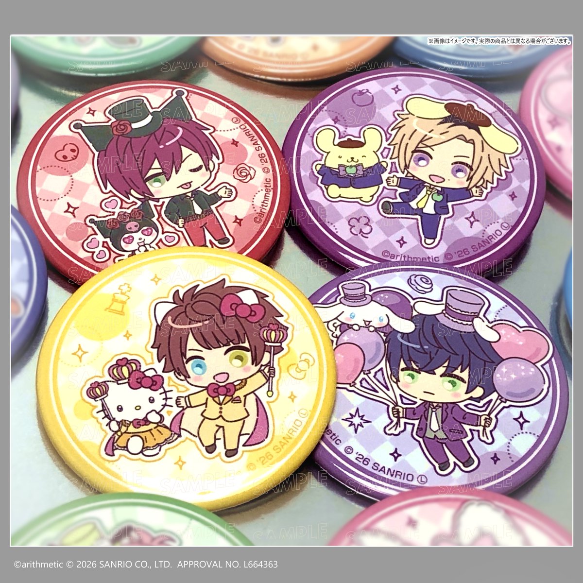 DYNAMIC CHORD」× 「サンリオキャラクターズ」 🎸POP UP SHOP🎤 【商品