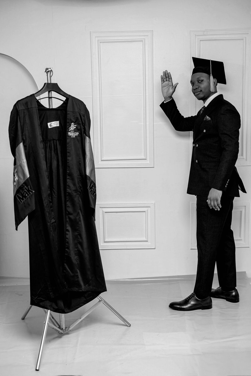 Would like to thank my family,friends and most importantly God for this great achievement. 

Bachelors degree of Pharmacy 
25.02.26🎓

#Mak76thGrad