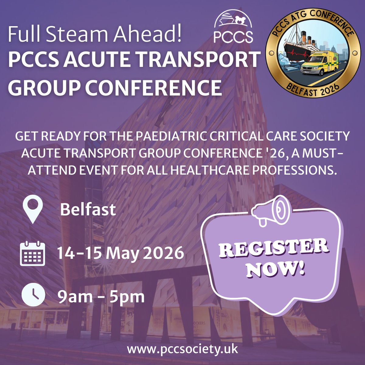 Paediatric Critical Care Society tweet media