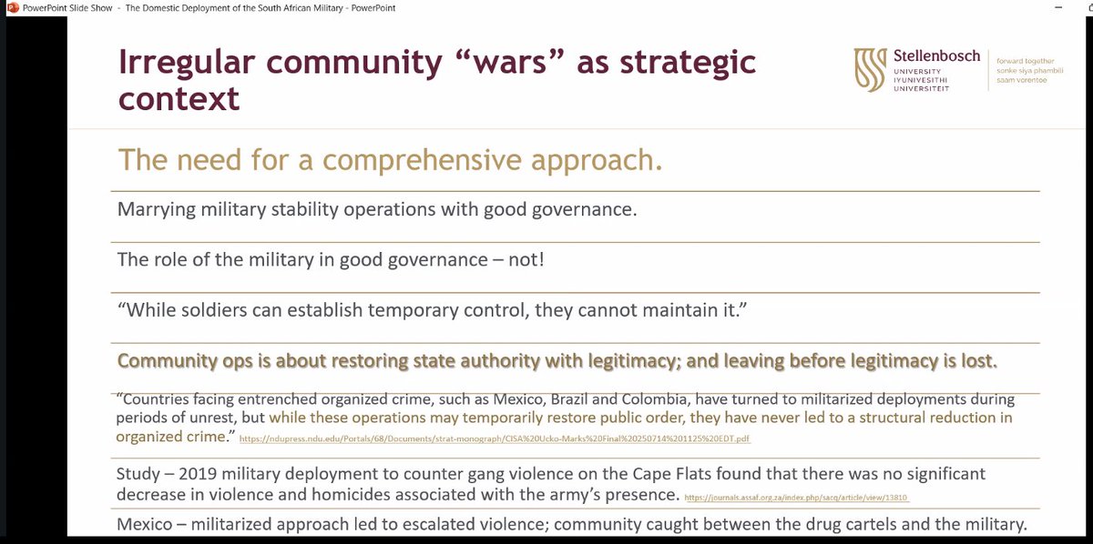 Defence Cluster Parliament of RSA tweet media