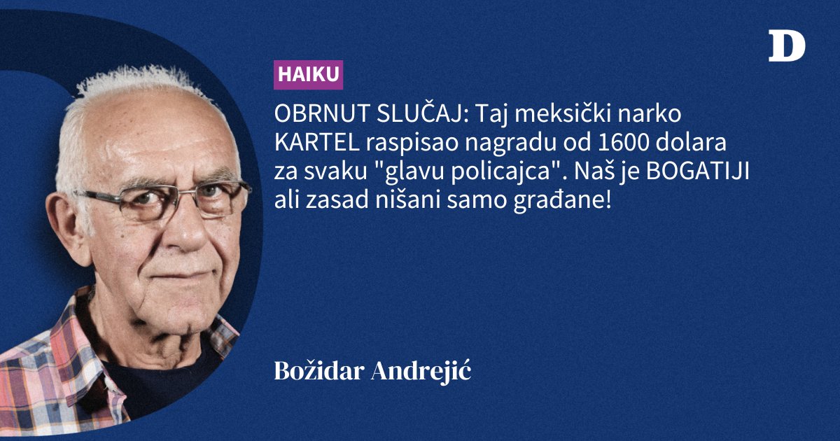 OnlineDanas's tweet image. Složio Boža #BožinSlogan #Danas @BozDobar