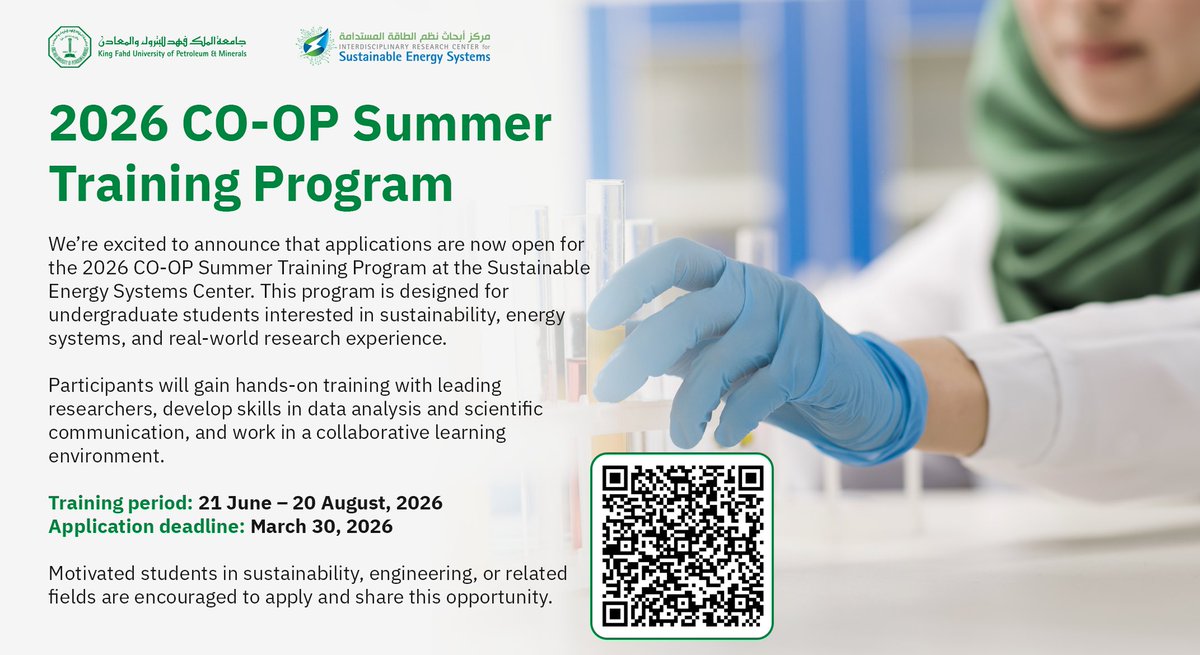 IRC for Sustainable Energy Systems tweet media