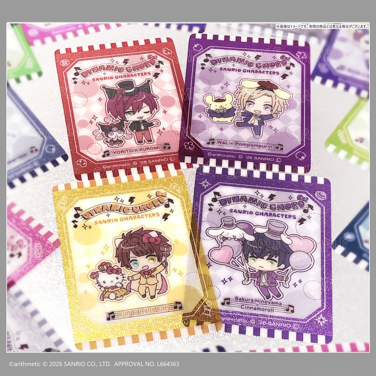 DYNAMIC CHORD」× 「サンリオキャラクターズ」 🎸POP UP SHOP🎤 【商品