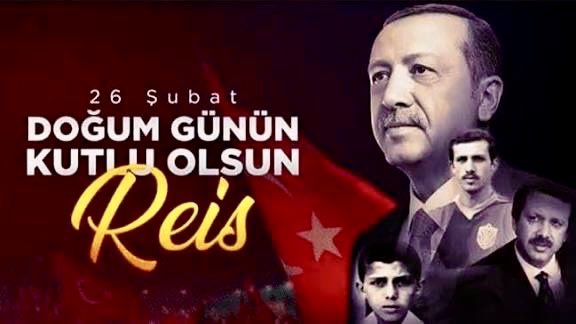 26.Şubat Cumhurbaşkanımız
Recep Tayyip Erdoğan’ın Doğum Günü❤️
Tüm Kmlstlerin, şükür niyetine yarın oruç tutmaları bir insanlık duruşu olacaktır😉