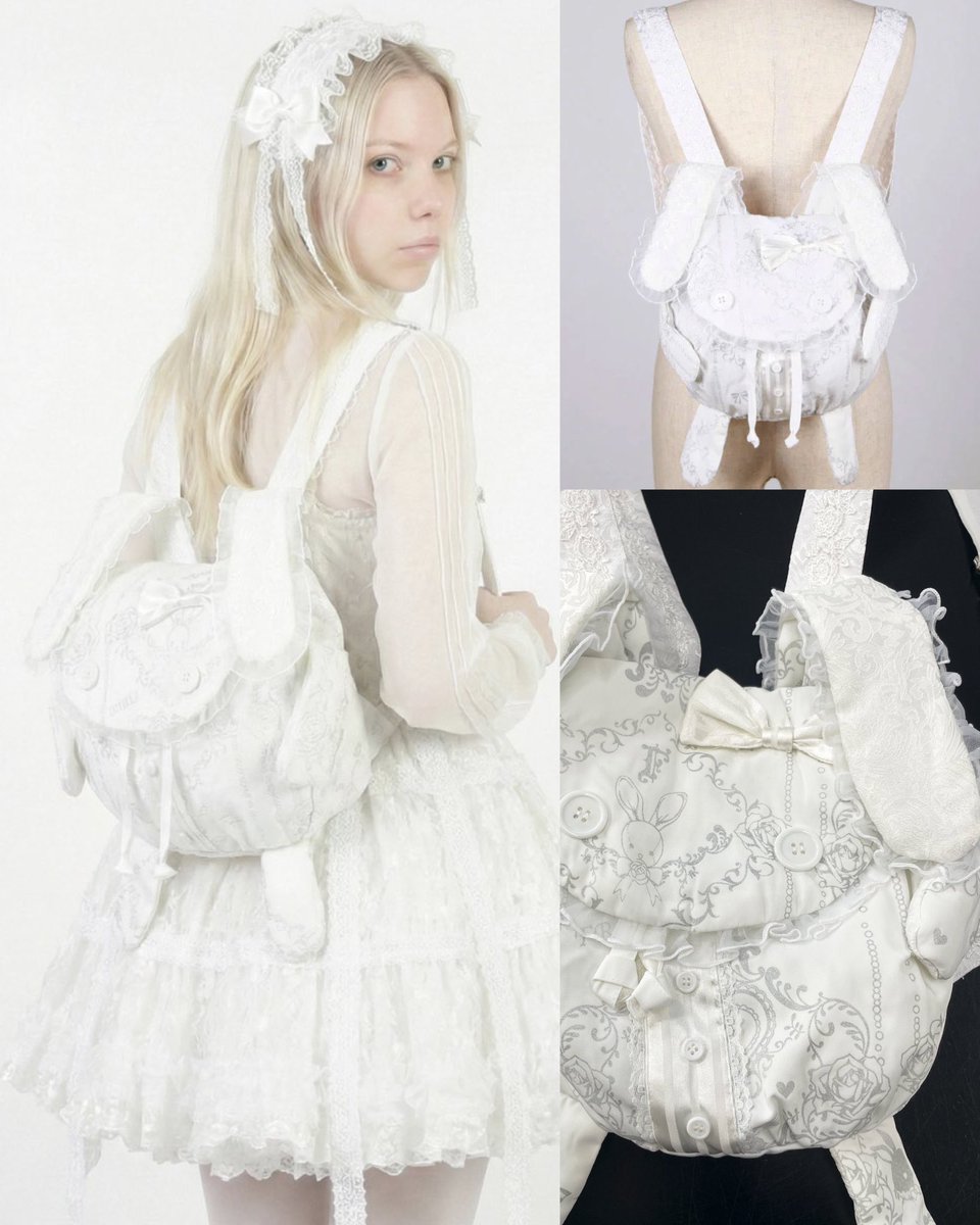 Lovely Frill Backpack Series】 背中に宿る、甘い魔法🧙 天使の羽