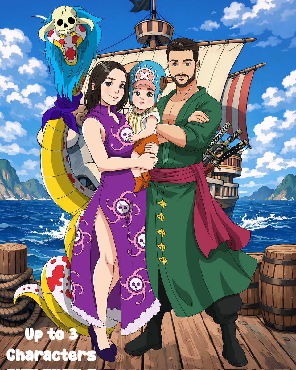 haikidsNFT's tweet image. 🎨 Want to see yourself in One Piece style? 🏴‍☠️

I will draw your character into anime for only $5 per character!

✨ Full body or half body — same price
✨ High quality &amp;amp; detailed
✨ Based on your photo or idea
✨ Perfect for profile pics or gifts

#fiverr #animeart #onepiece