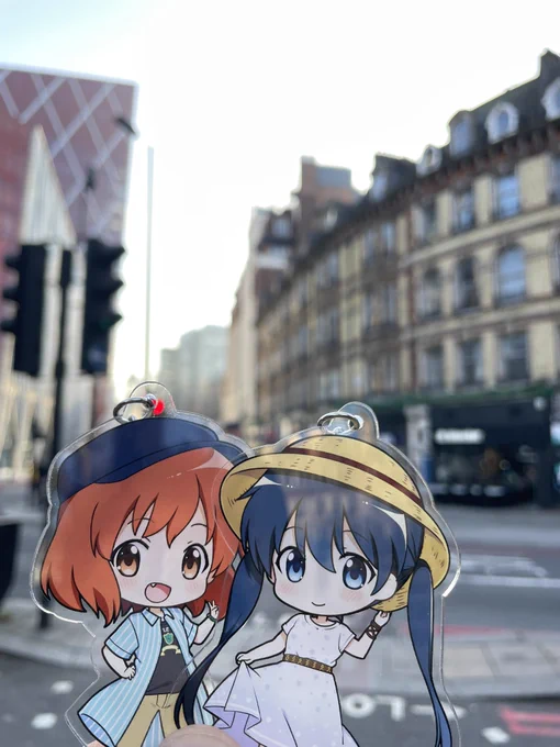 ロンドンの穏やかな朝の風景