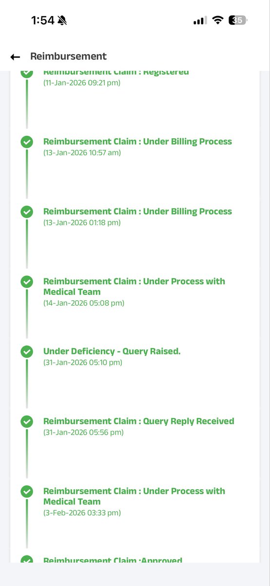 Mr__vik's tweet photo. @Atulsingh_asan Using Aditya Birla Health Insurance Activ One for me &amp; my family.
Applied a reimbursement claim last month — smooth, fully digital through app only &amp; transparent process.
Full Claimed amount settled in 25 days. Highly satisfied 👏 https://t.co/Rrsg7P0m8k