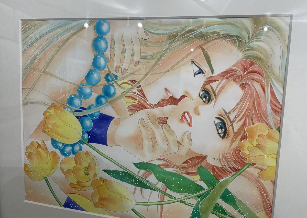 もう4日も経ってしまいましたが… 上田倫子先生の原画展、サイン会 夢の