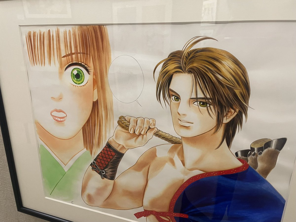 もう4日も経ってしまいましたが… 上田倫子先生の原画展、サイン会 夢の