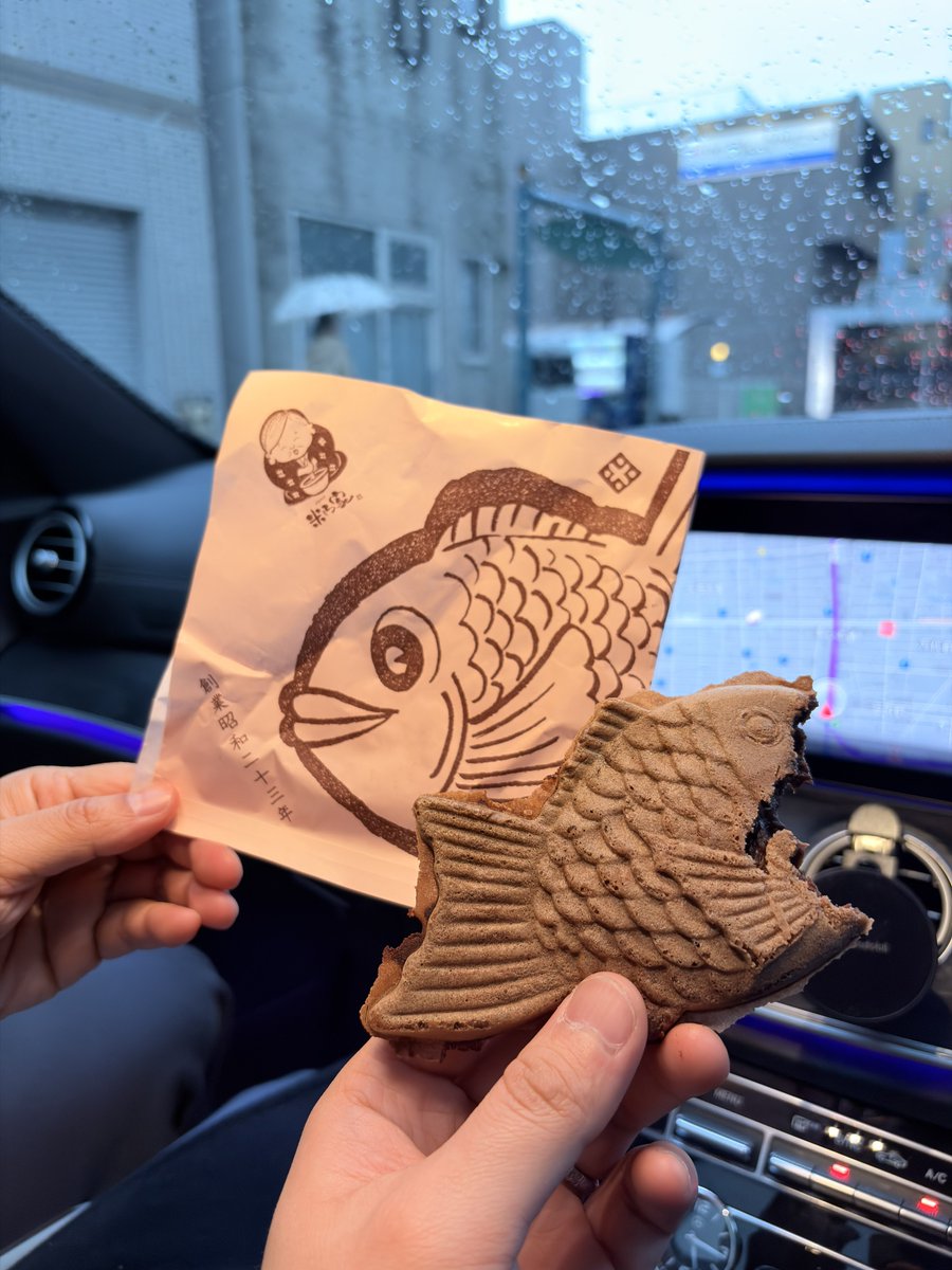 たい焼き3種類食べ比べ🐙