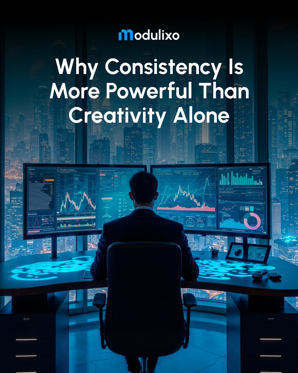 modulixocom's tweet image. Why Consistency Is More Powerful Than Creativity Alone

🔵 Creativity catches attention. Consistency builds recognition.
• Unified colors, structured layouts, and a recognizable identity.
✨ Be memorable by being unmistakable.
#Modulixo #VisualConsistency #BrandClarity