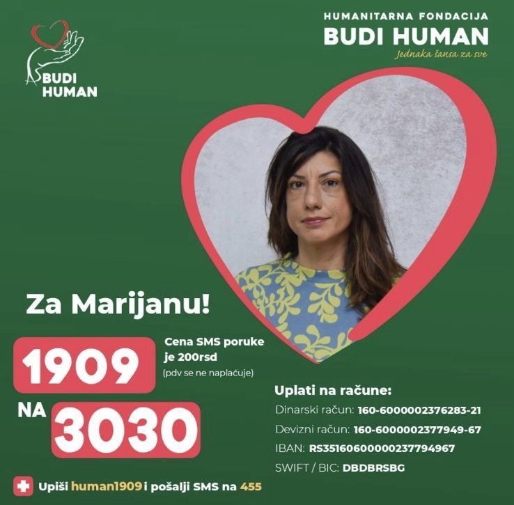 Vaša jedna poruka je nekome život