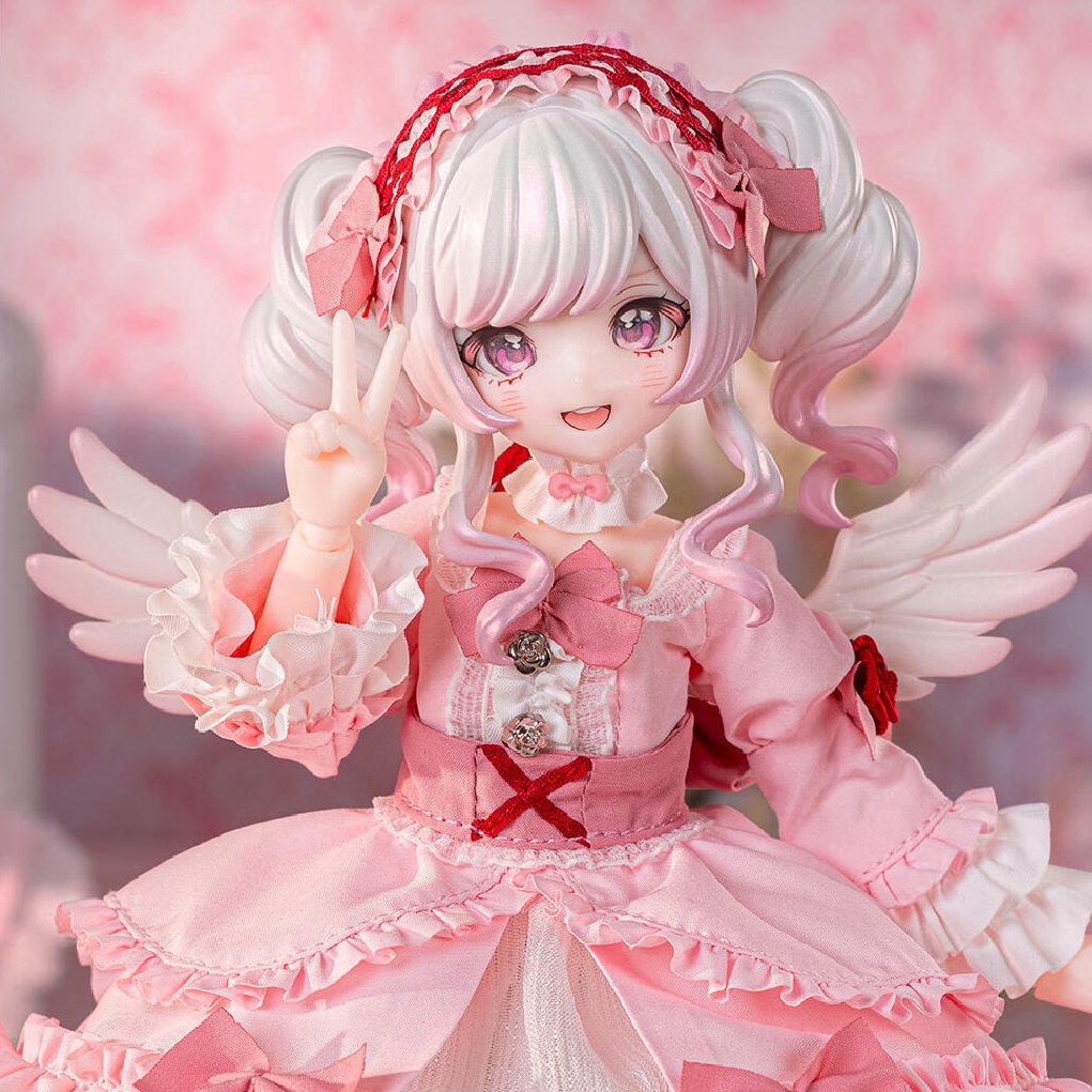 CalembouToy's tweet photo. Light Nightmare Twins Series Dreamwoven Sugar 🍬✨

A glimpse of sweetness from the twin realm.
Soft tones. Delicate details. Dreamlike presence.

Full release info coming soon.
Stay close. 👁️✨

#Calembou #BJD #MJD #ArtDoll #DesignerToys #Collectibles #ToyPreview #Arttoy https://t.co/EQZAFKbbcP