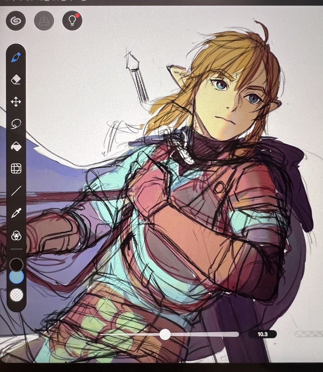 リンク(ゼルダの伝説) 「」|이어리*에코백 통판중のイラスト