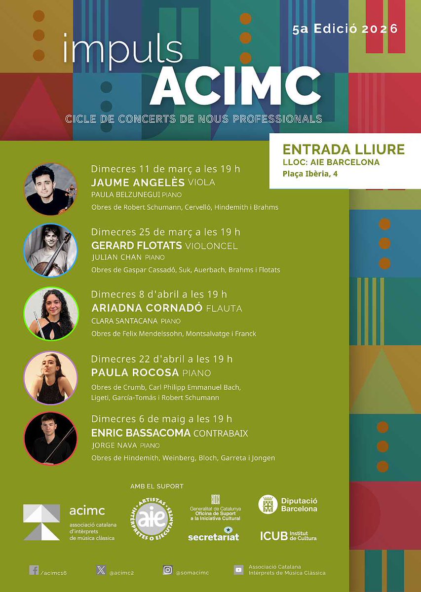 Associació Catalana d'Intèrprets de MúsicaClàssica tweet media