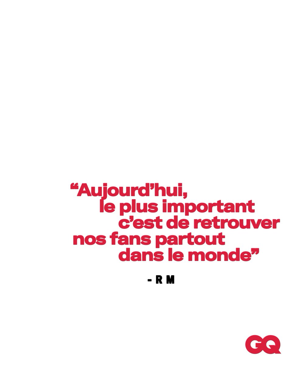 BTS, le groupe le plus influent de la planète, s’apprête à dévoiler son album le plus mature et le plus ambitieux sur le plan musical. Mais ce qui les enthousiasme le plus ? Retrouver enfin leurs fans. 
🔗 gqfrance.visitlink.me/H4JpPB

#BTSxGQ