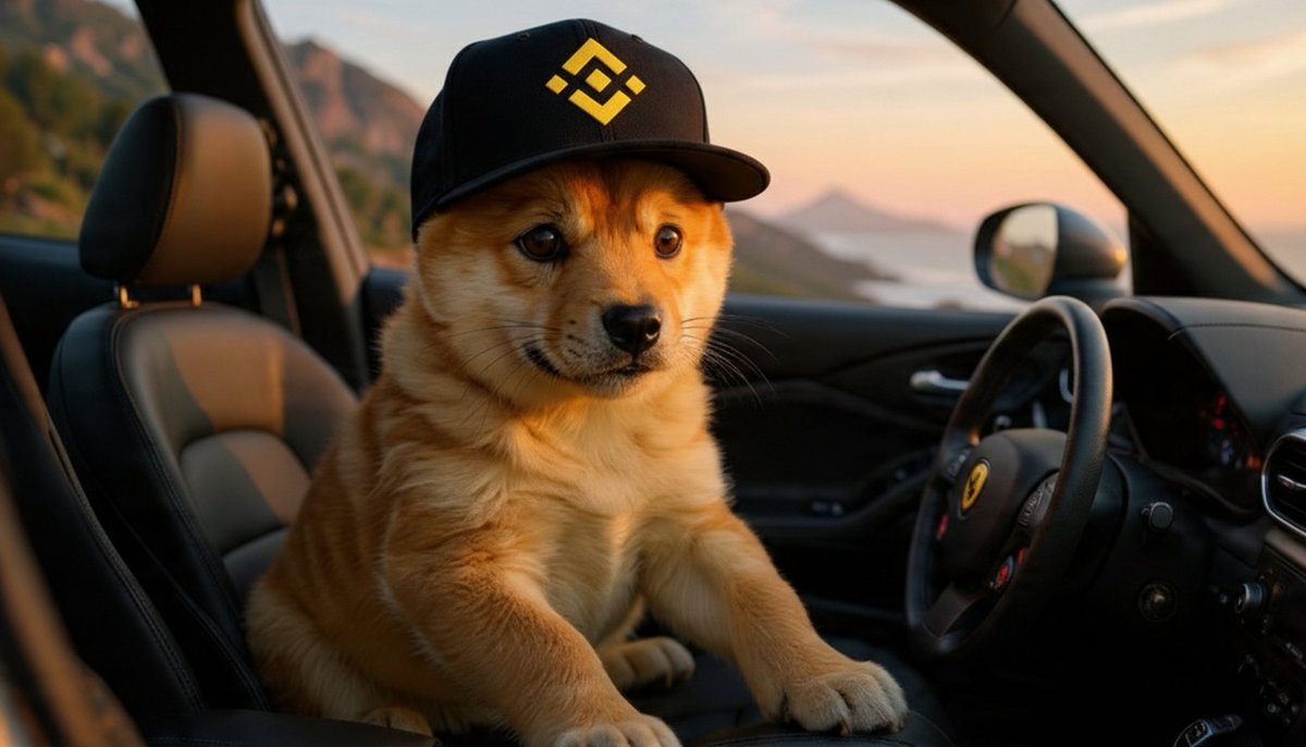 Gm. Binance hat on, worries off 🐶#PUP