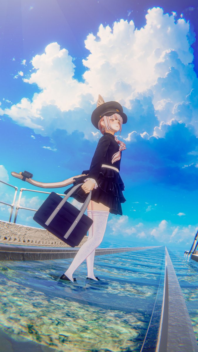 And we're off. 

🌎World: Waiting ⁄ 待ち   
✍️by: _Harim   
🔵PC    
[⚠️Private, currently VIP only!]    

#Marycia3D #VRChatPhotography #VRChat_world紹介 #うさぎや