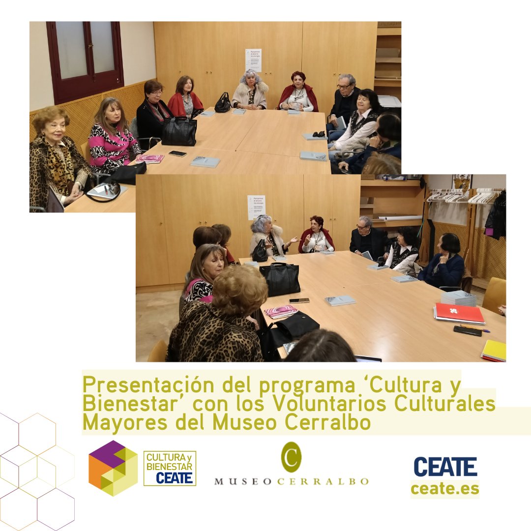 CEATE - Voluntarios Culturales Mayores tweet media