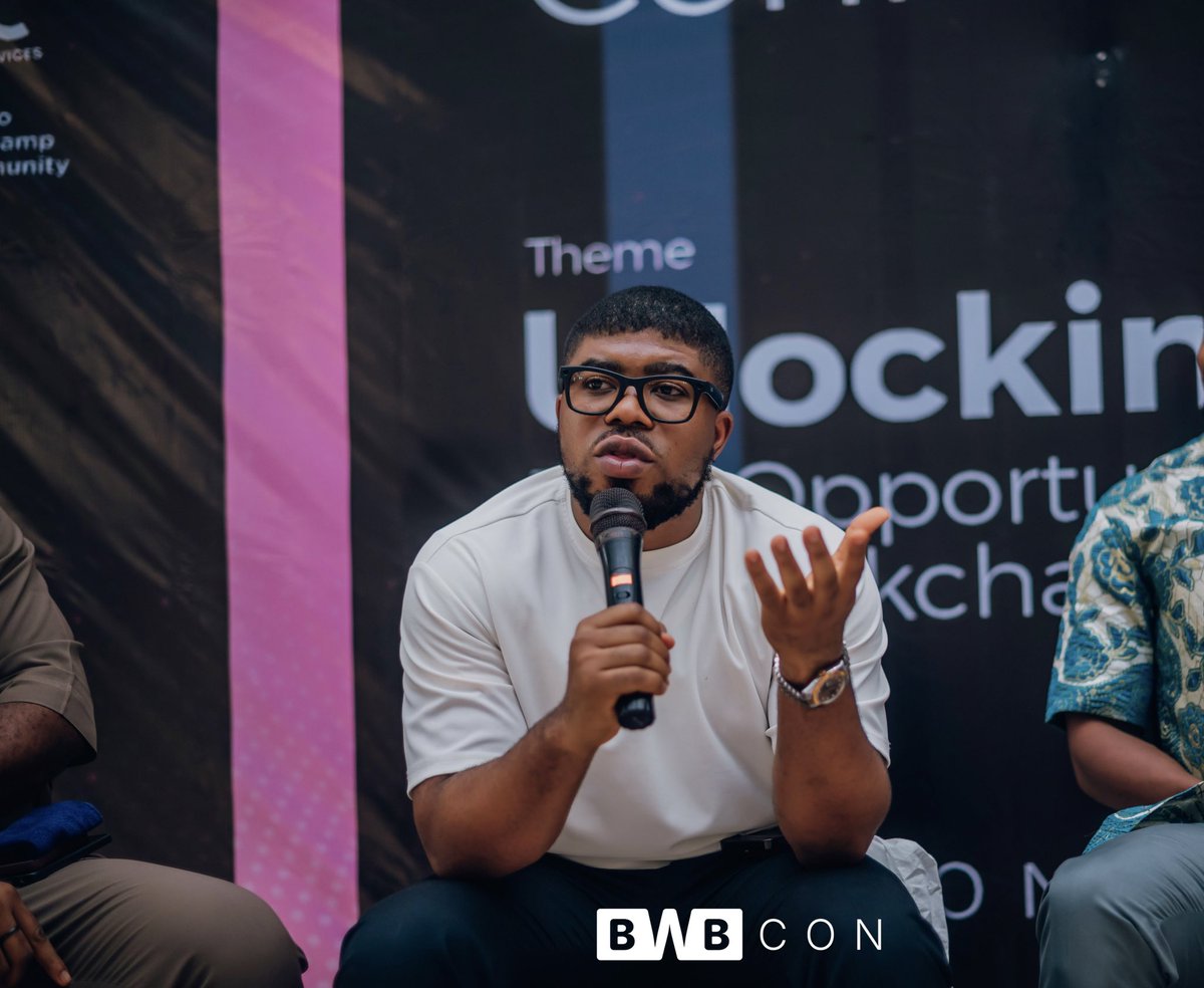 Last week, I had an incredible time at the Blockchain Without Borders Conference in Asaba, Delta State.

But beyond the networking, and conversation, the most powerful moment for me was the Super Session.

Sitting on that panel with other industry leaders, facing a room filled