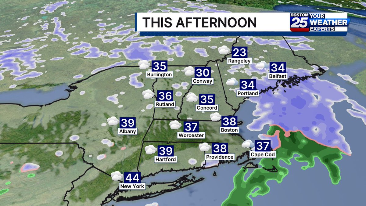 ShiriSpear's tweet image. Snow will likely cause minor delays this morning through lunchtime(ish).  Some light rain will linger over #CapeCod this afternoon. @boston25 @CatherineNews  @VickiGrafWX