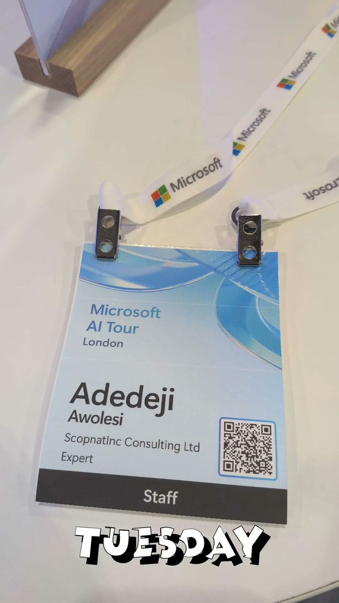 Adedeji Awolesi - MVP tweet media