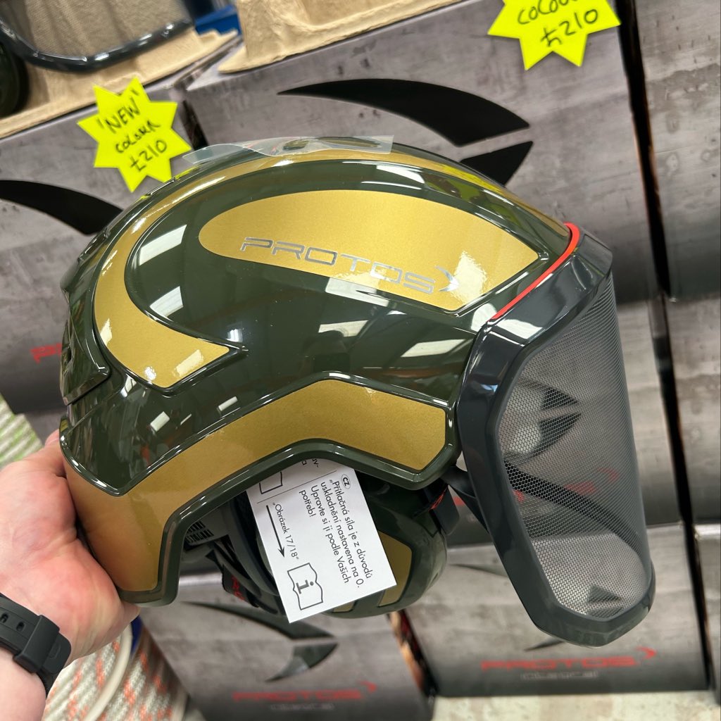 Brand new Protos helmet colours - available in store now and listing this week on our website. 👷🪖🪵