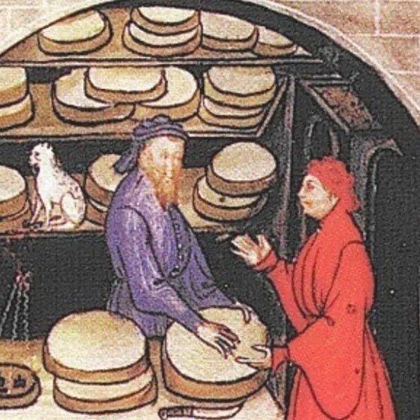trad_west_'s tweet photo. Parmesan Cheese is Catholic.

The "King of Cheeses" was created to preserve milk so monks could focus on prayer.

Parmigiano Reggiano was created in the Middle Ages by Benedictine and Cistercian monks in the Po Valley of Italy. 

They had an abundance of milk from their cows but needed a way to store it long-term so they could focus on prayer rather than daily farming. 

They developed the massive, dry, salt-brined wheels that could last for years.