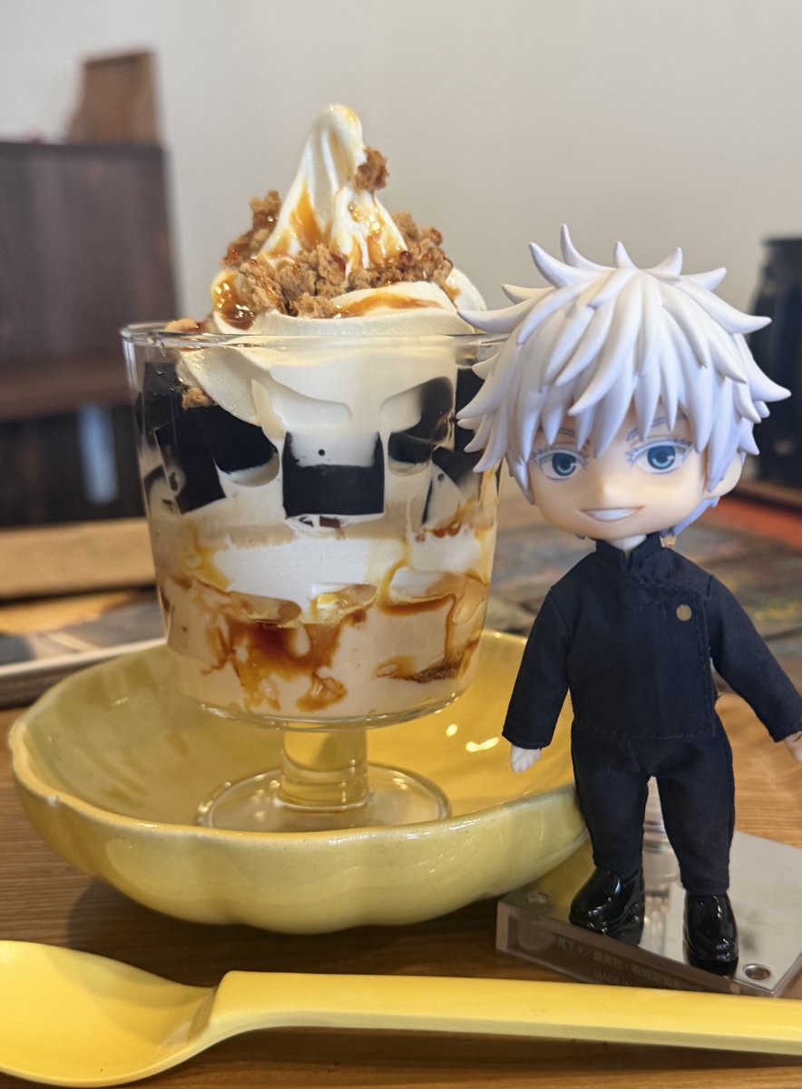 ごじょるはパフェが似合うねぇ🥰