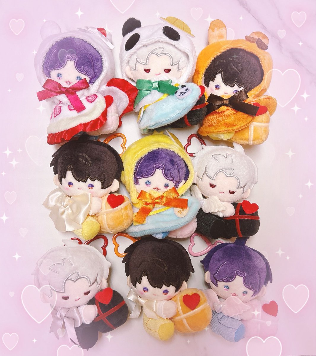 これでバースデーぬい3人ずつ揃った〜💕 ﾓﾌﾓﾌﾓﾌﾓﾌﾓﾌﾓﾌﾓﾌﾓﾌﾓﾌﾓﾌﾓﾌﾓﾌﾓﾌ