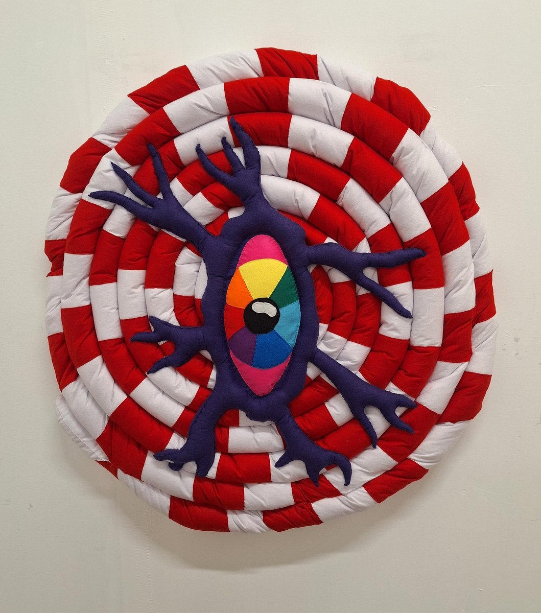 theartoflorcan's tweet photo. Spiral into Madness.
#art #sculpture #3d #textiles #felt #fabric #softmaterials #candy #sweets #sweettreats #confectionery #peppermint #swirl #candinomicon #sewing #needleandthread #thread #misstitched #irishart #irishartist #dublinartist #dublinart #lorcancassidy https://t.co/RH0NTDOACt