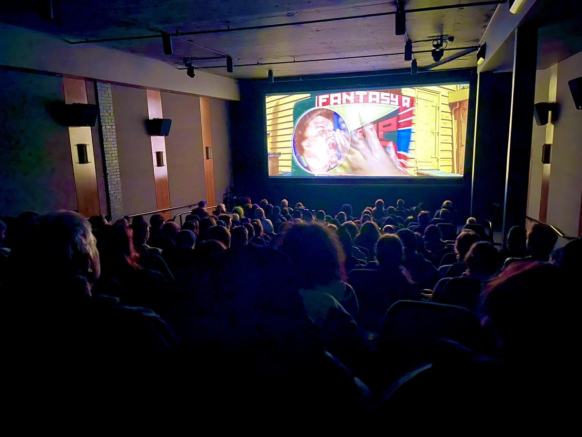 drcleanprod's tweet photo. SOLD OUT! We LOVE selling out! #FantasyAGetsaMattress tickled, touched, and moved a packed house at Pickford Film Center in Bellingham, WA! What a crowd! What laughs! What an honor! This was a super fun and refreshing screening—one we will not soon forget! https://t.co/psUNpAZ6ri