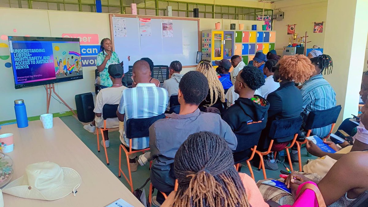 aziricomep's tweet photo. We hosted the Legal, Sexual &amp; Reproductive Health (SRH), and Digital Safety Forum for LGBTQIA+ communities in Nairobi at the Queer African Network — proudly supported by #CFLI.
#CFLI #CanadaFund https://t.co/ivbjEox9Vx