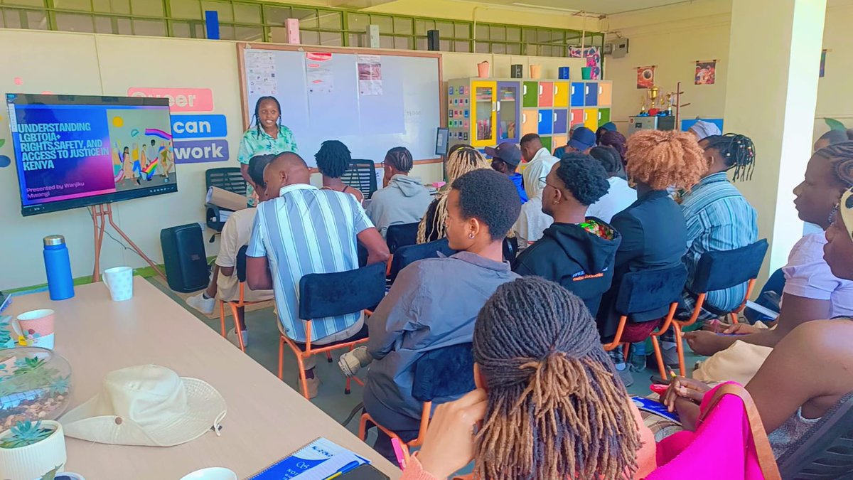 aziricomep's tweet photo. We hosted the Legal, Sexual &amp; Reproductive Health (SRH), and Digital Safety Forum for LGBTQIA+ communities in Nairobi at the Queer African Network — proudly supported by #CFLI.
#CFLI #CanadaFund https://t.co/ivbjEox9Vx