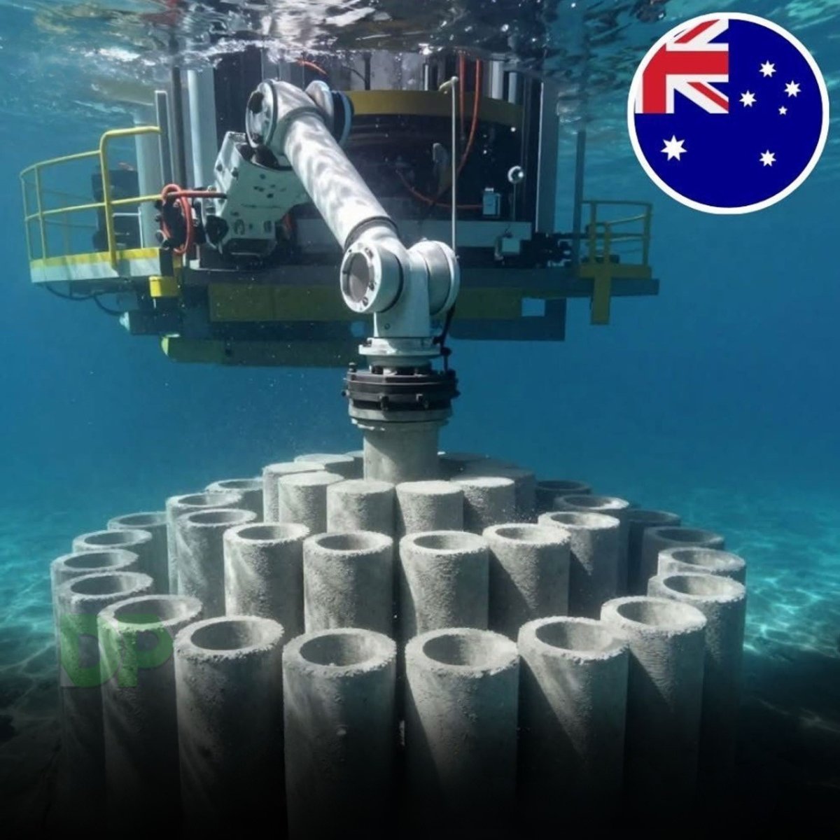AkramCf's tweet photo. 3D printing. Now with 100% more water. 🌊🖨️

Australia just achieved a global first: 3D printing concrete structures directly underwater. 🇦🇺

Developed by @UOW and LUYTEN 3D, this tech: ✅ Uses NO chemical accelerators ✅ Works with sea sand & saltwater ✅ Revolutionizes ports & offshore wind farms

The future of construction is submerged. ⚓🏗️

#TechNews  #3DPrinting  #Australia #BlueEconomy