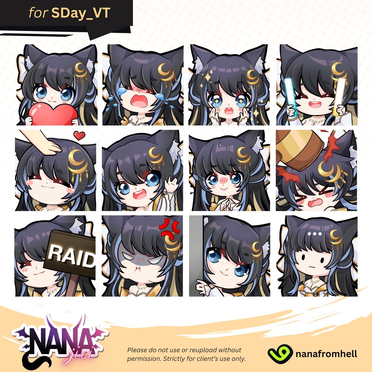 NanaFromHell illus. tweet media