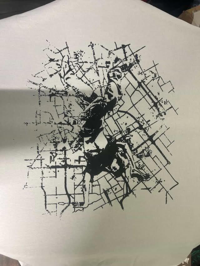 made my first shirt (mockup/design)