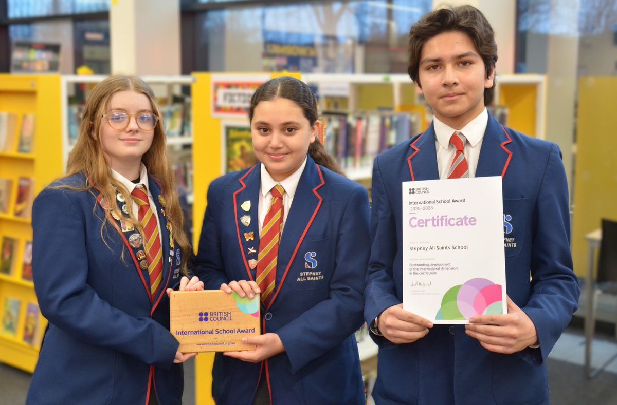 Stepney All Saints School tweet media