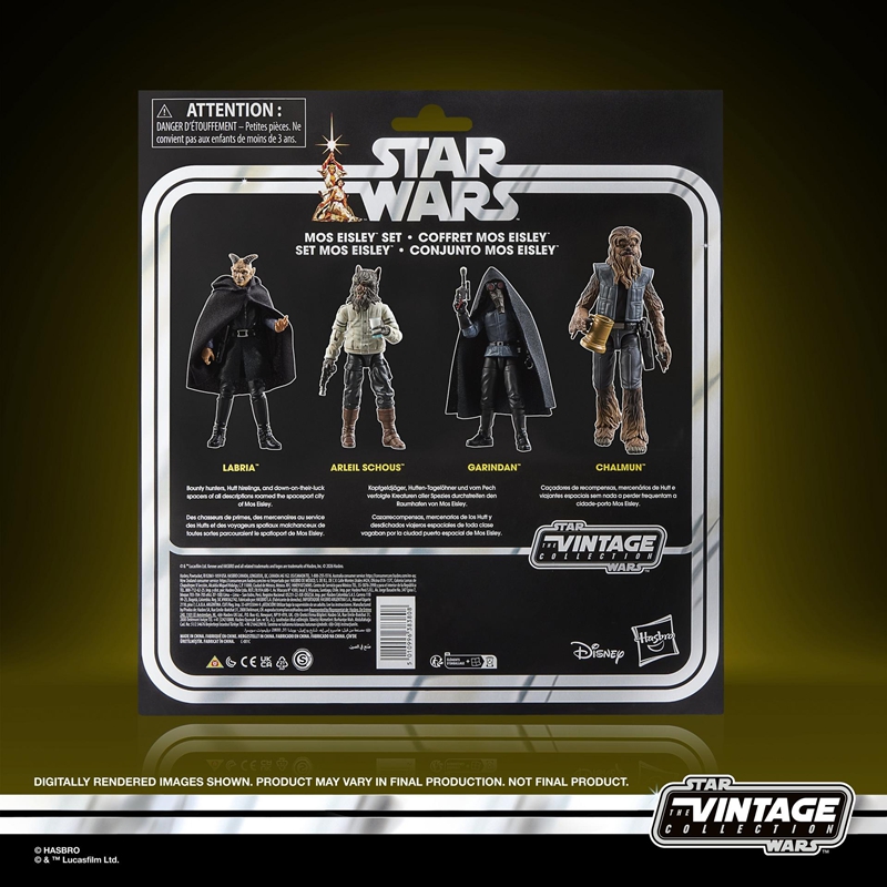 皆さんこんにちは！ 

『スターウォーズヴィンテージコレクション』の新商品は予約受付中！

Exclusive STAR WARS The Vintage Collection Mos Eisley Set. 
Preorder.
US$ 89.90
robotkingdom.com/g32105l00.html