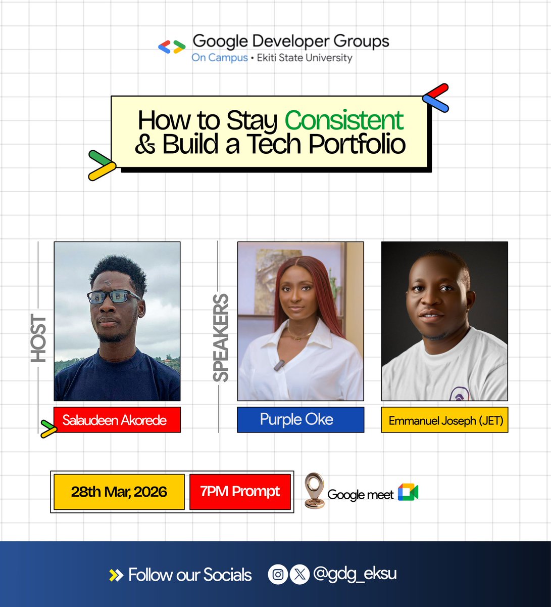 GDG On Campus, EKSU tweet media