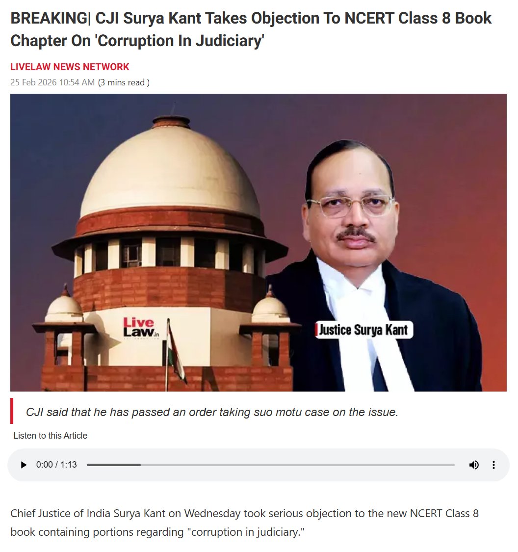 IndLibertarians's tweet photo. Almost a year since huge bundles of cash were found in Justice Yashwant Varma's house. But yeah this is what the CJI is taking objection to

This isn't a serious country... https://t.co/3sURocIK5V